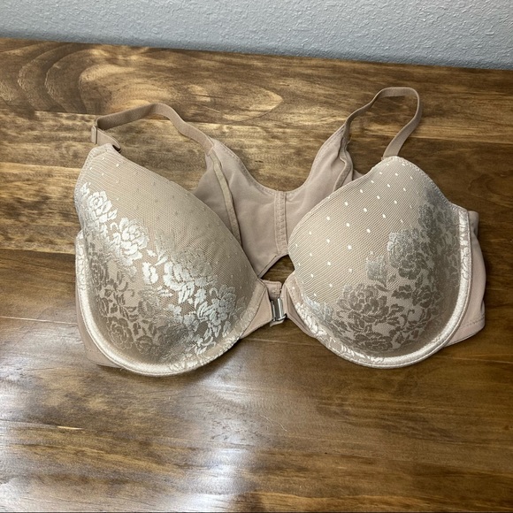 SOMA Tan Nude Stunning Support Posture Underwire Bra Front Close - Picture 1 of 4